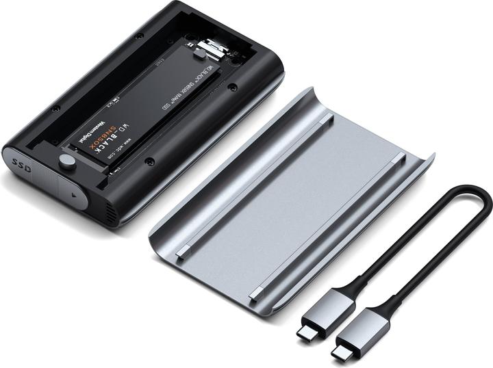 Actual product image Satechi USB4 NVMe SSD Pro (M.2 2280, M.2 2260, M.2 2242)