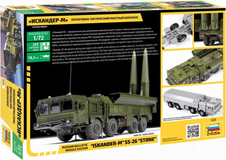 Actual product image 1:72 9K720 Iskander (SS-26 Stone)
