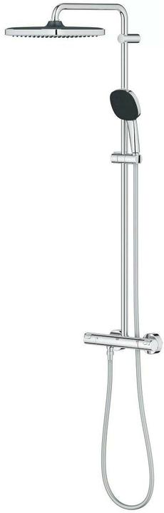 Grohe Vitalio Comfort 250 Duschsystem mit Thermostatbatterie und Vitalio Comfort 110 Handbrause, inkl. Mon