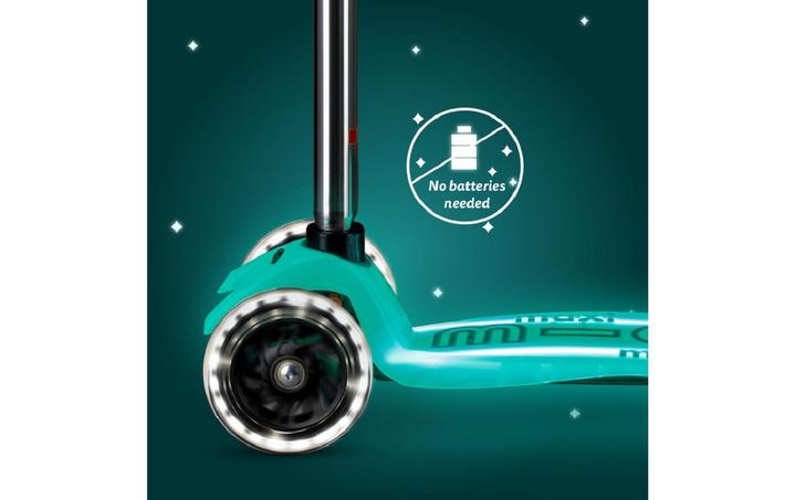 Produktbild Micro Scooter Maxi Deluxe Glow LED Plus Jelly Green