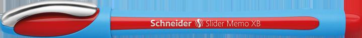 Produktbild Schneider Kugelschreiber Slider Memo (Rot, Blau, 1 x)