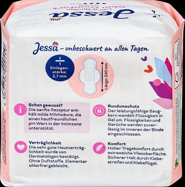 Image du produit dm Jessa Ultra-bandelettes Skin Comfort (16 x, Tampons sanitaires)