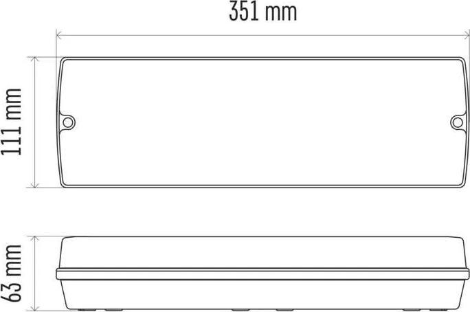 Immagine prodotto Emos Luce di emergenza a LED 3W 3H IP65
