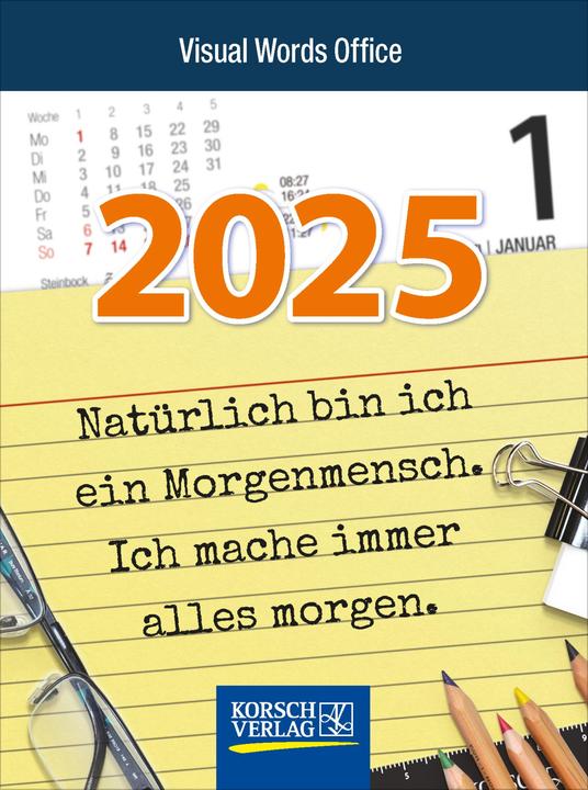 Produktbild Visual Words Office 2025 (Deutsch)