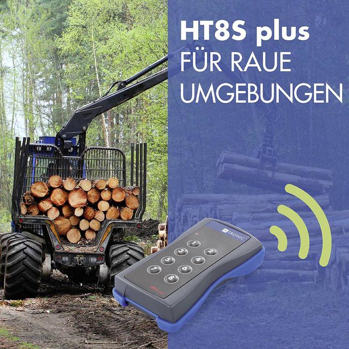 Actual product image H-Tronic H Tronic radio transmitter 8 channel transmitter HT8S plus