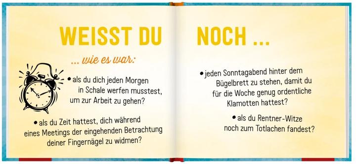 Image du produit La retraite n'est pas un cadeau, elle se mérite! (Allemand, Maison d'édition Groh, 2019)