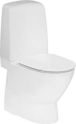 Actual product image Geberit IFØ Spira Art toilet model 6240 med S-lås og uden skyllerand. Til limmontering.