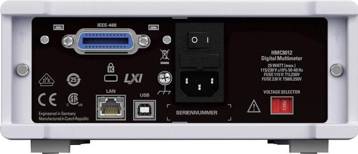 Actual product image Rohde & Schwarz HMC8012 IEEE-488 desktop multimeter (CAT II 600V)