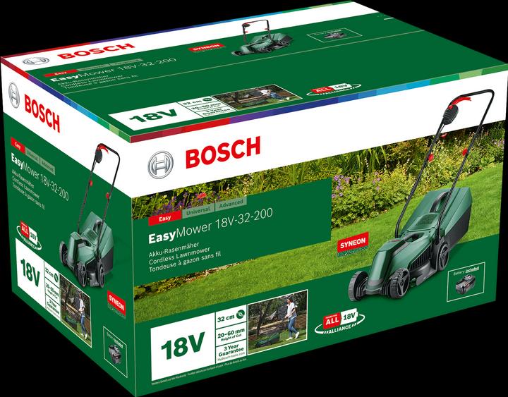 Image du produit Bosch Home & Garden EasyMower 18V-32-200 (Fonctionnement sur batterie)