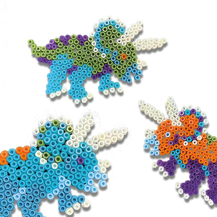 Image du produit Ses Green Beedz - Set de billes à repasser Triceratops Dino