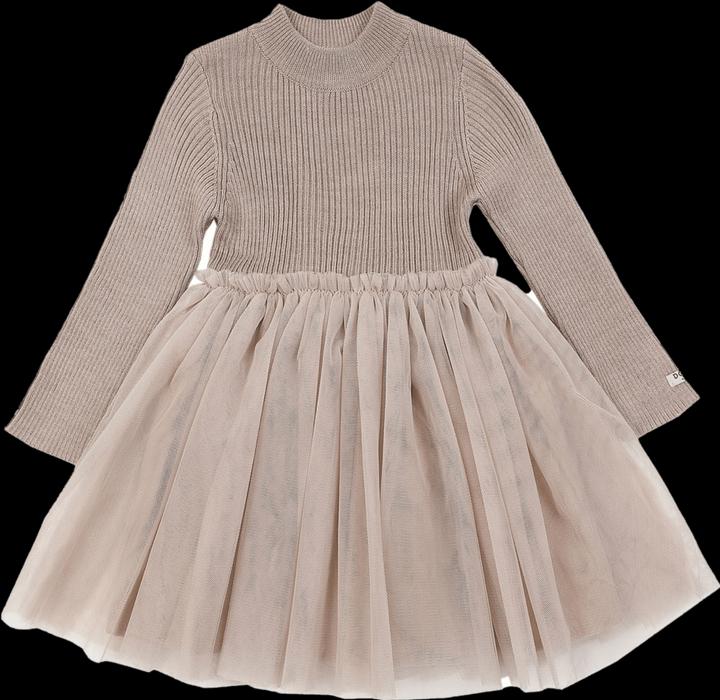 Immagine prodotto Donsje Lotus Kleid - Rosagrau (5, 6)