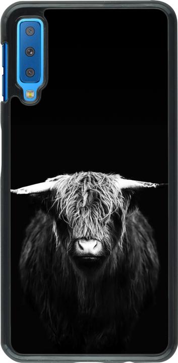 Actual product image PhoneLook Cover Highland calf black (Samsung Galaxy A7)
