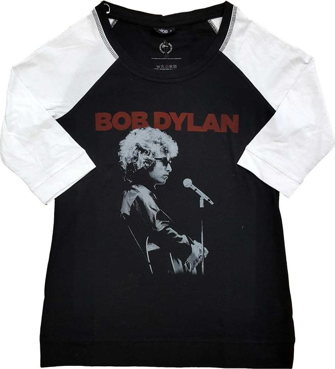 Image du produit Bob Dylan Sound Check (Black, White) Raglan (Girlie) (XXL)