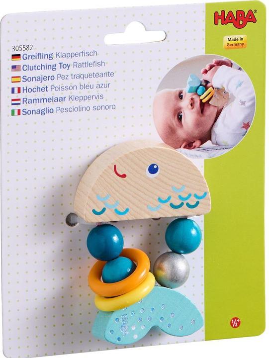 Actual product image Haba Rattle Fish