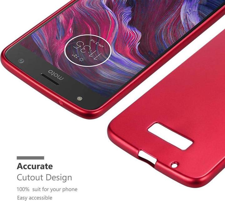 Produktbild Cadorabo TPU Matt Metallic Cover (Motorola Moto X4)