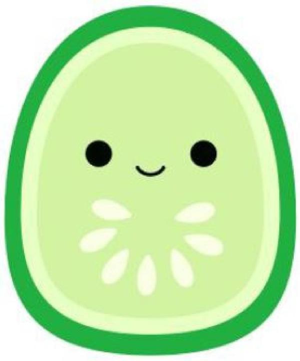 Image du produit Squishmallows Rondelle de concombre (30 cm)