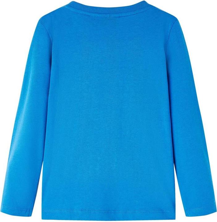 Actual product image VidaXL Children's long-sleeved shirt cobalt blue 92,Material: 100 (92)