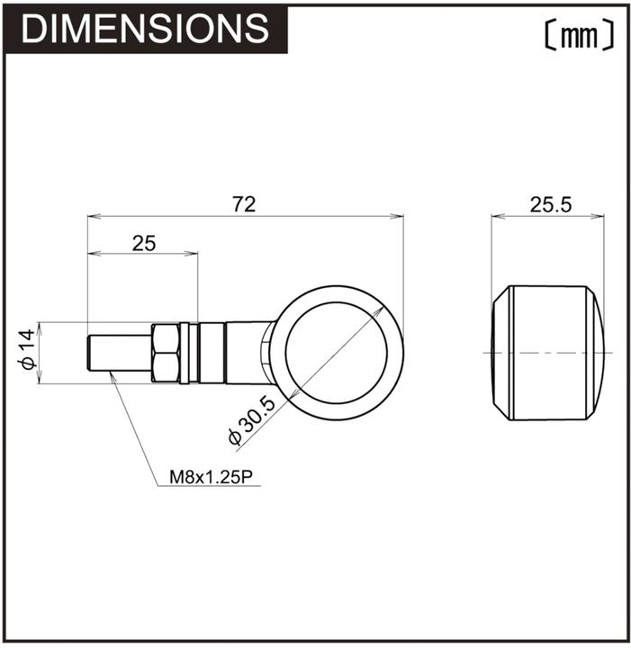 Image du produit Daytona D-Light Sol LED Blinker Rauch Linse 2 St.