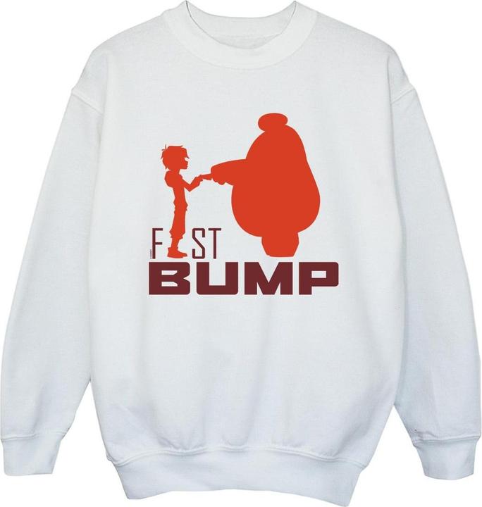 Immagine prodotto Disney Big Hero 6 Baymax Fist Bump Cutout Felpa Ragazze (140, 146)