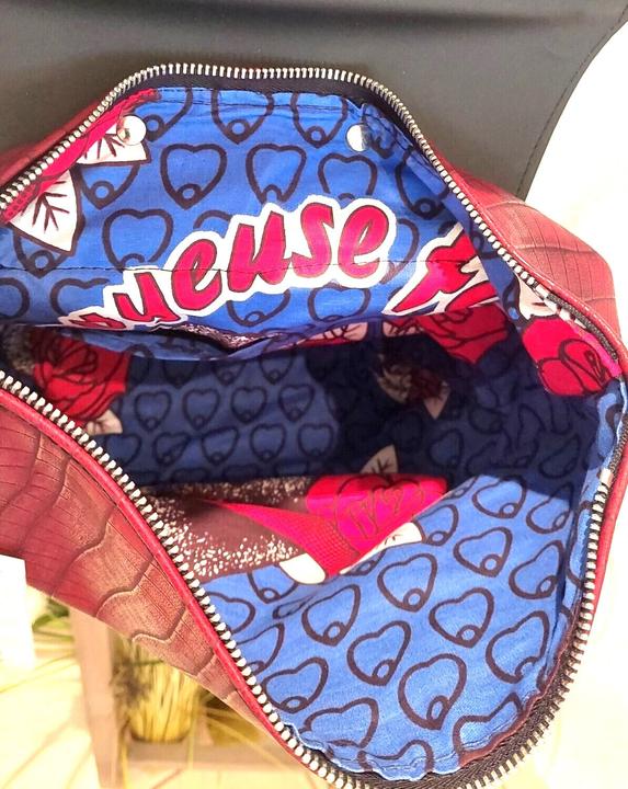 Actual product image Tooitaly Fashion Backpack Upcycling from Recycled PET Bottles from the Sea No.20 Hand Made in Ital