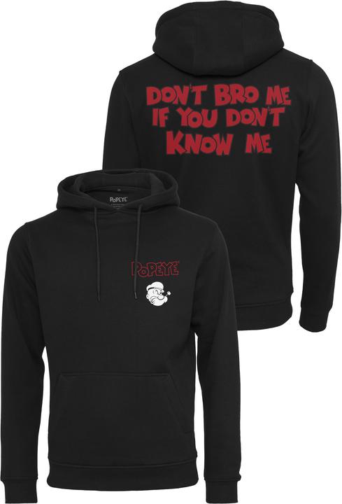 Image du produit Mister Tee Popeye Don't Bro Me Hoody (XS)