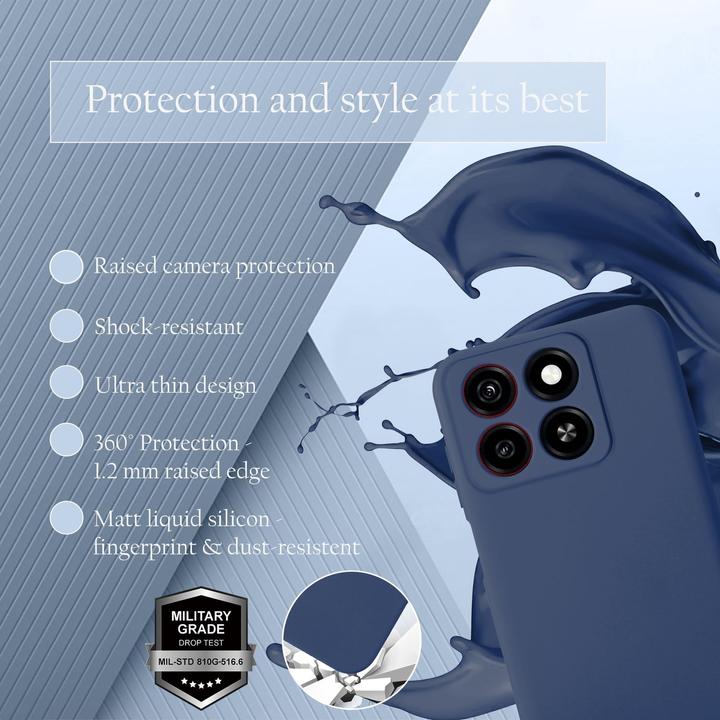 Produktbild Cadorabo Hülle für ZTE Blade A35 / A55 im Liquid Case Design (HTC A55)