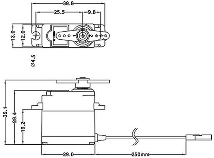 Produktbild Hitec Servo HS-D85 MG Digi HV