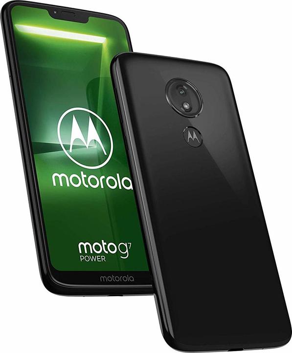 Actual product image Motorola Moto G7 Power (64 GB, Black, 6.20", Dual SIM, 12 Mpx, 4G)