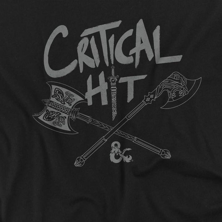 Image du produit Dungeons & Dragons - T-shirt CRITICAL HIT - Homme (5XL)