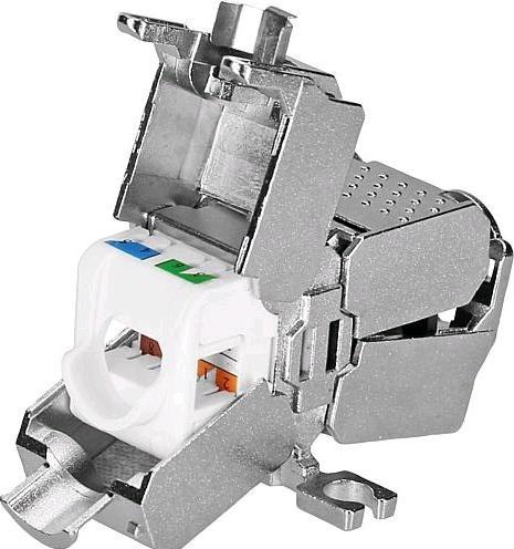 Produktbild EGB Verbinder cat 6A 2xLSAwerkzeuglos