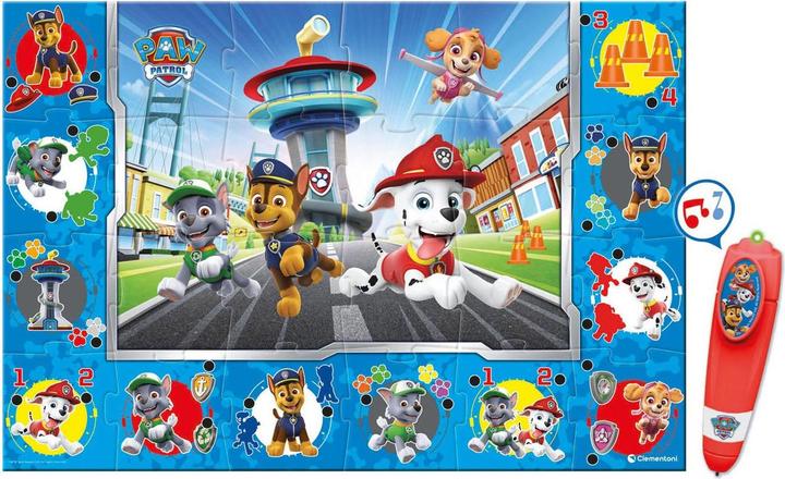 Actual product image Clementoni Giant Floor Puzzle - Paw Patrol (61970) (24 pieces)