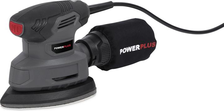 Image du produit Powerplus Ponceuse Multi 140W - 100 Acc. (Plateau de ponçage triangulaire, 140 W)