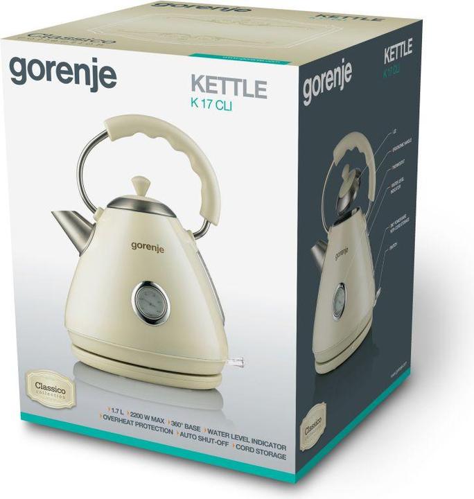 Actual product image Gorenje K17CLI (1.70 l)