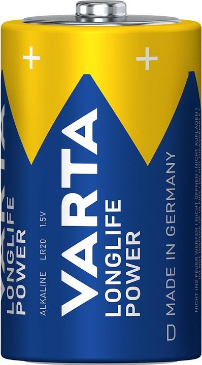 Image du produit Varta Longlife Power D 4er Bli (4 pcs, D, 16500 mAh)