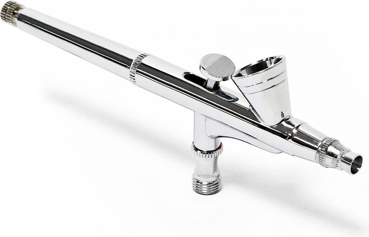 Produktbild Wiltec Airbrushpistole Spritzpistole Druckluft Typ 135 Double Action Funktion Düsen