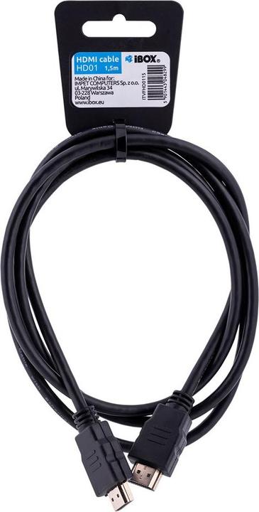 Immagine prodotto iBox ITVFHD0115 Cavo HDMI HDMI tipo A (standard) (1.50 m, HDMI)