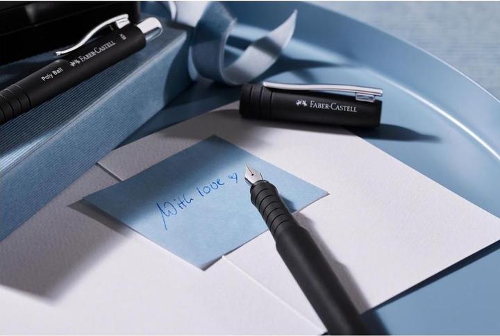 Image du produit Faber-Castell Set cadeau FH+KS Poly Pen/Ball noir (Noir, 3 x)