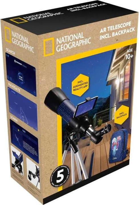 Produktbild National Geographic Junior Telescoop - 70/400 - App met Zoekfunctie