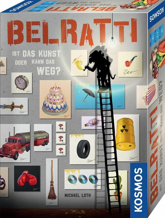 Actual product image Kosmos Belratti Is this art or can it go? 8+ 3-7 play (German)