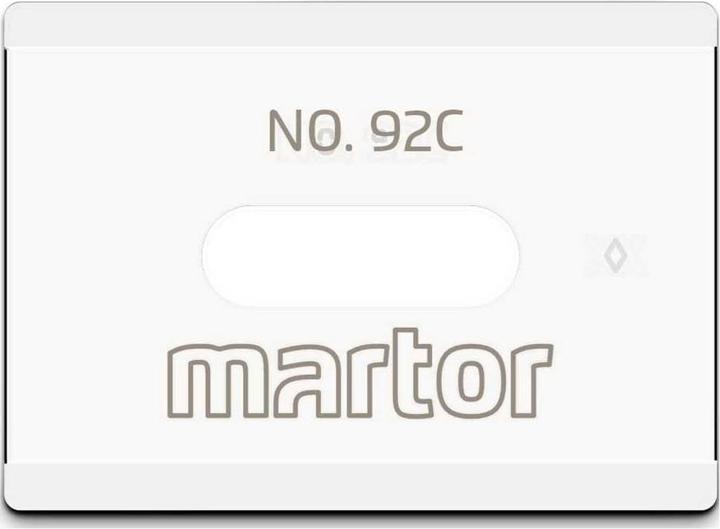 Actual product image Martor Rectangular blade 1792.25 (Replacement blade)
