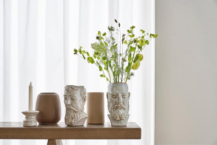 Produktbild Villa Collection Blumentopf Kopf 16.5 x 14.5 cm, Weiss (14.50 cm)