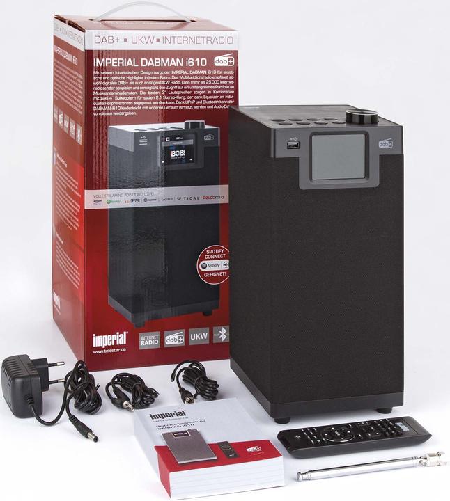 Actual product image Imperial Dabman i610 (Web radio, DAB+, VHF, FM, Bluetooth, Wi-Fi)