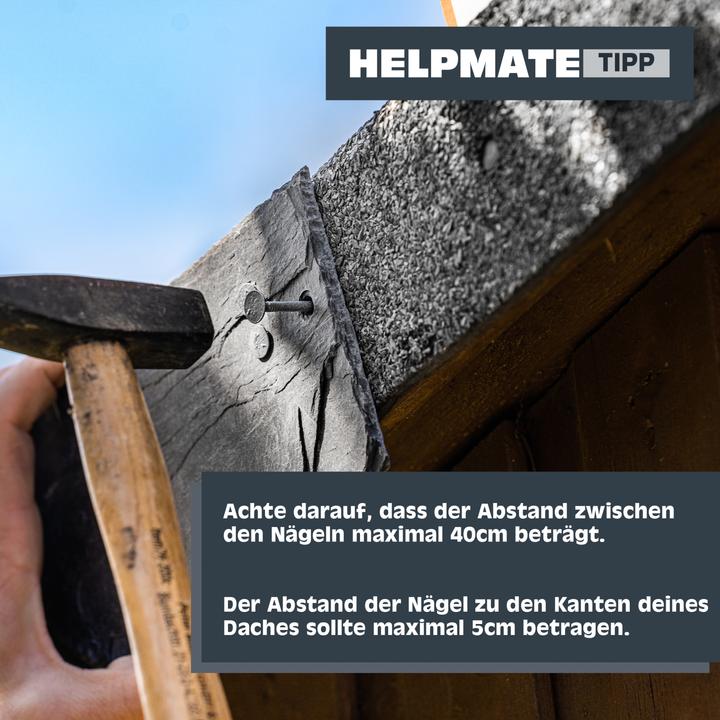 Produktbild Helpmate Dachpappnägel 2,8x30, verzinkt, 400 Gramm (1 Stück, 30 mm)
