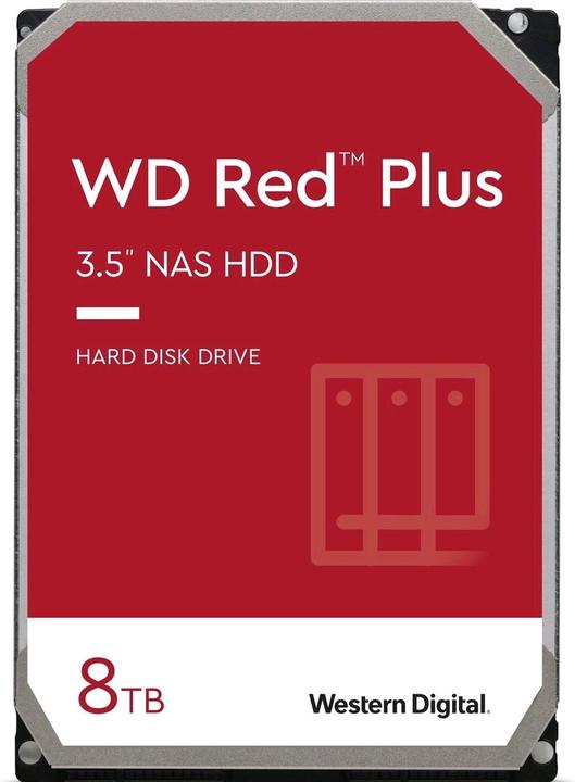 Produktbild WD Red Plus (8 TB, 3.5", CMR)