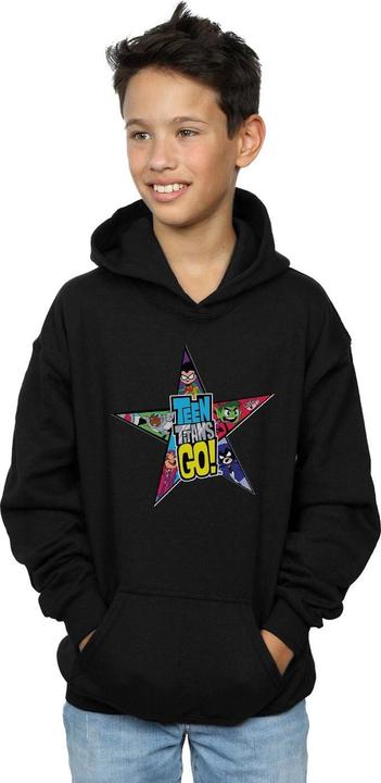 Produktbild Teen Titans Go Star Logo Kapuzenpullover Jungen (140, 146)