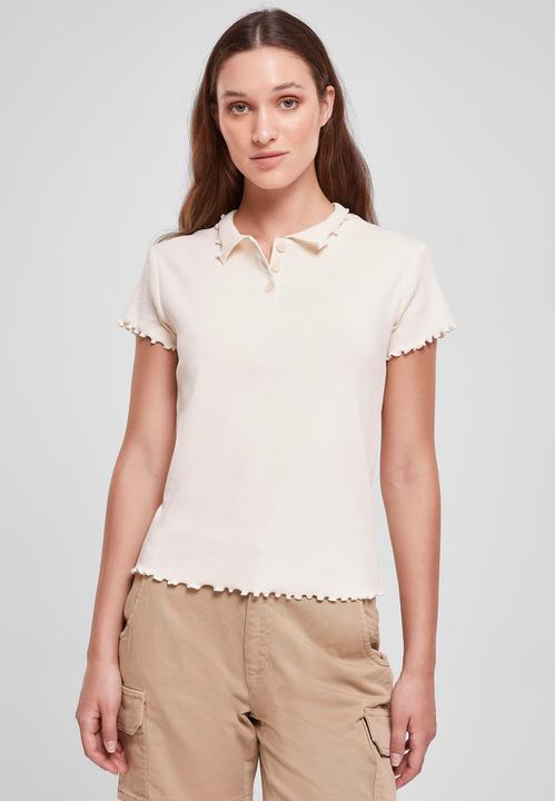 Produktbild Urban Classics Ladies Rib Polo Tee (5XL)