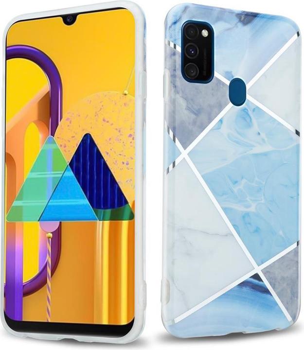 Actual product image Cadorabo IMD TPU Colorful Marble Cover (Huawei Nova 3E)