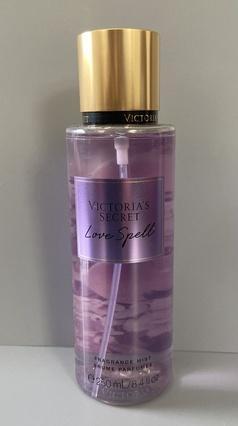 Actual product image Victoria's Secret LOVE SPELL Fragrance Body Mist 8.4floz /250ml (Body mist, 250 ml)