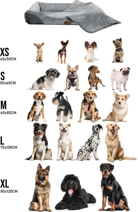 Actual product image Aspero Hundebett und Hundedecke Hanko und Lund (Dog)