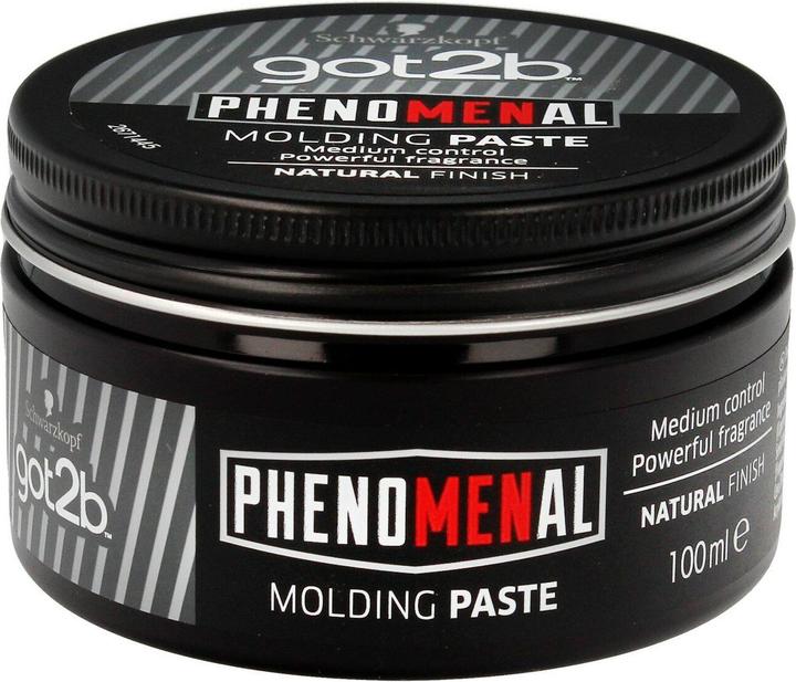 Actual product image Schwarzkopf Got2b Phenomenal Hair Styling Paste 100 ml (Hair paste, 100 ml)